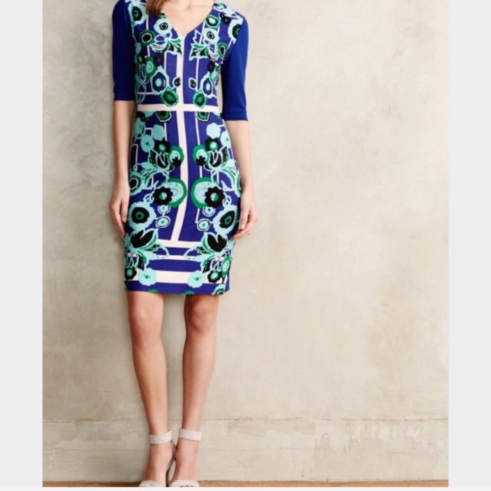 💙ANTHROPOLOGIE💙TRACY REESE ANDORRA SHEATH DRESS